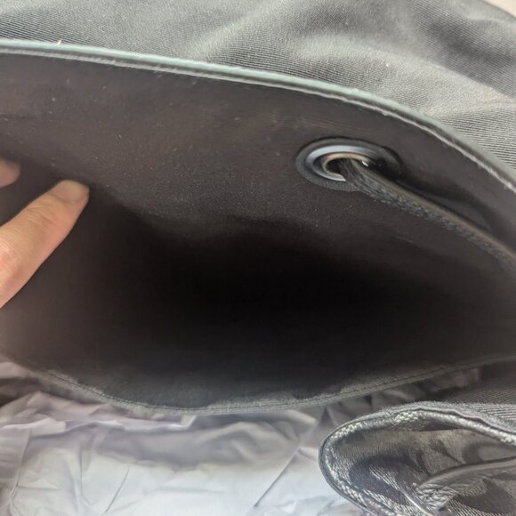 Hudson Backpack In Colorblock Signature Canvas - Picture 6 of 9